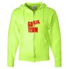 Unisex NuBlend® Full-Zip Hooded Sweatshirt Thumbnail