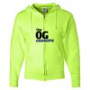 Unisex NuBlend® Full-Zip Hooded Sweatshirt Thumbnail