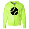 Unisex NuBlend® Full-Zip Hooded Sweatshirt Thumbnail
