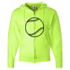 Unisex NuBlend® Full-Zip Hooded Sweatshirt Thumbnail