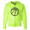 Unisex NuBlend® Full-Zip Hooded Sweatshirt Thumbnail