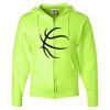 Unisex NuBlend® Full-Zip Hooded Sweatshirt Thumbnail
