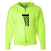 Unisex NuBlend® Full-Zip Hooded Sweatshirt Thumbnail