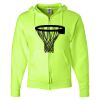 Unisex NuBlend® Full-Zip Hooded Sweatshirt Thumbnail