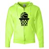 Unisex NuBlend® Full-Zip Hooded Sweatshirt Thumbnail
