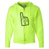 Unisex NuBlend® Full-Zip Hooded Sweatshirt Thumbnail