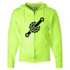 Unisex NuBlend® Full-Zip Hooded Sweatshirt Thumbnail