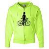 Unisex NuBlend® Full-Zip Hooded Sweatshirt Thumbnail