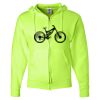 Unisex NuBlend® Full-Zip Hooded Sweatshirt Thumbnail