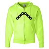 Unisex NuBlend® Full-Zip Hooded Sweatshirt Thumbnail