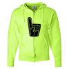 Unisex NuBlend® Full-Zip Hooded Sweatshirt Thumbnail