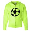 Unisex NuBlend® Full-Zip Hooded Sweatshirt Thumbnail