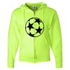 Unisex NuBlend® Full-Zip Hooded Sweatshirt Thumbnail