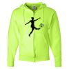 Unisex NuBlend® Full-Zip Hooded Sweatshirt Thumbnail