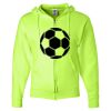 Unisex NuBlend® Full-Zip Hooded Sweatshirt Thumbnail