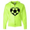 Unisex NuBlend® Full-Zip Hooded Sweatshirt Thumbnail