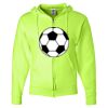 Unisex NuBlend® Full-Zip Hooded Sweatshirt Thumbnail