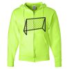 Unisex NuBlend® Full-Zip Hooded Sweatshirt Thumbnail