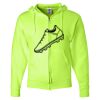 Unisex NuBlend® Full-Zip Hooded Sweatshirt Thumbnail