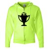 Unisex NuBlend® Full-Zip Hooded Sweatshirt Thumbnail