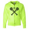 Unisex NuBlend® Full-Zip Hooded Sweatshirt Thumbnail