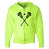 Unisex NuBlend® Full-Zip Hooded Sweatshirt Thumbnail