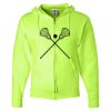 Unisex NuBlend® Full-Zip Hooded Sweatshirt Thumbnail