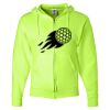 Unisex NuBlend® Full-Zip Hooded Sweatshirt Thumbnail
