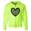 Unisex NuBlend® Full-Zip Hooded Sweatshirt Thumbnail
