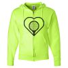 Unisex NuBlend® Full-Zip Hooded Sweatshirt Thumbnail