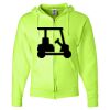 Unisex NuBlend® Full-Zip Hooded Sweatshirt Thumbnail
