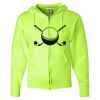 Unisex NuBlend® Full-Zip Hooded Sweatshirt Thumbnail