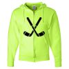 Unisex NuBlend® Full-Zip Hooded Sweatshirt Thumbnail