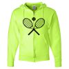Unisex NuBlend® Full-Zip Hooded Sweatshirt Thumbnail