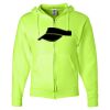 Unisex NuBlend® Full-Zip Hooded Sweatshirt Thumbnail