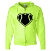 Unisex NuBlend® Full-Zip Hooded Sweatshirt Thumbnail