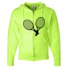 Unisex NuBlend® Full-Zip Hooded Sweatshirt Thumbnail