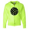 Unisex NuBlend® Full-Zip Hooded Sweatshirt Thumbnail