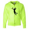 Unisex NuBlend® Full-Zip Hooded Sweatshirt Thumbnail
