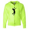 Unisex NuBlend® Full-Zip Hooded Sweatshirt Thumbnail