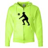 Unisex NuBlend® Full-Zip Hooded Sweatshirt Thumbnail