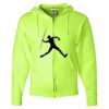 Unisex NuBlend® Full-Zip Hooded Sweatshirt Thumbnail