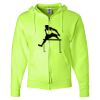 Unisex NuBlend® Full-Zip Hooded Sweatshirt Thumbnail