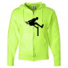 Unisex NuBlend® Full-Zip Hooded Sweatshirt Thumbnail