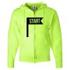 Unisex NuBlend® Full-Zip Hooded Sweatshirt Thumbnail