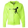 Unisex NuBlend® Full-Zip Hooded Sweatshirt Thumbnail