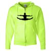 Unisex NuBlend® Full-Zip Hooded Sweatshirt Thumbnail