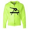 Unisex NuBlend® Full-Zip Hooded Sweatshirt Thumbnail