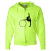 Unisex NuBlend® Full-Zip Hooded Sweatshirt Thumbnail