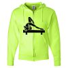 Unisex NuBlend® Full-Zip Hooded Sweatshirt Thumbnail